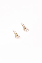 Finley Earrings - Gold/Pearl